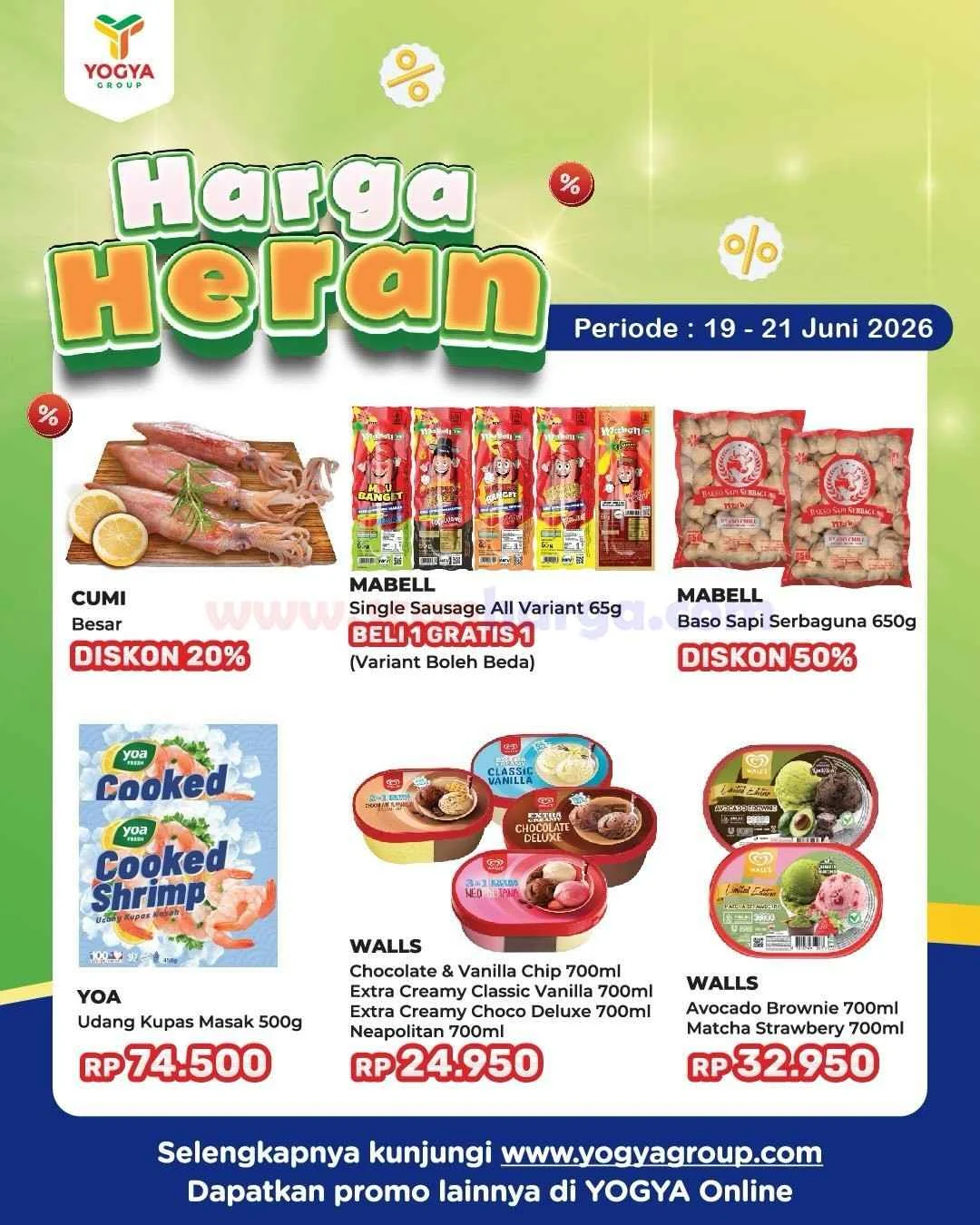 Promo JSM Toserba Yogya 19-21 Juni: Dobel Bonus & Harga Heran!
