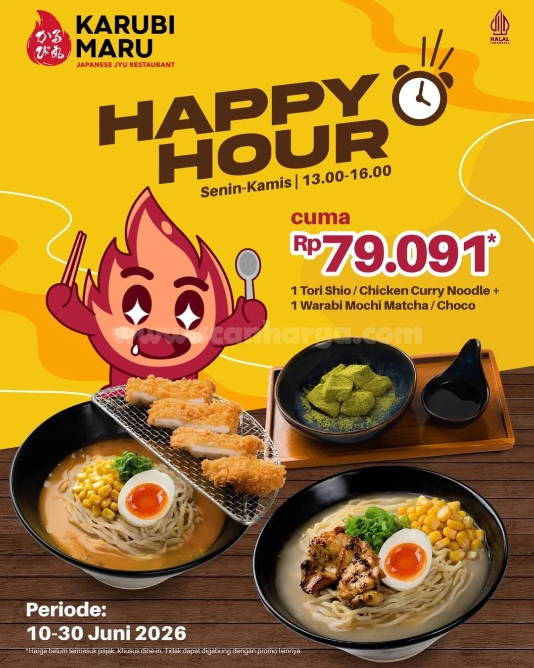 Promo Karubi Maru: Paket Combo Hemat Rp 79 Ribu!