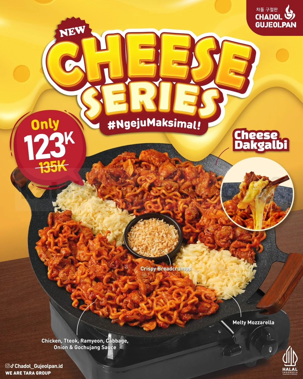 Promo Keju Maksimal di Chadol Gujeolpan Juni 2026