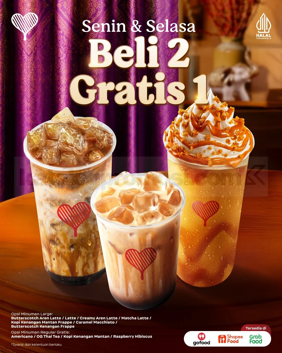 Promo Kopi Kenangan: Beli 1 Gratis 1 Setiap Senin-Selasa!