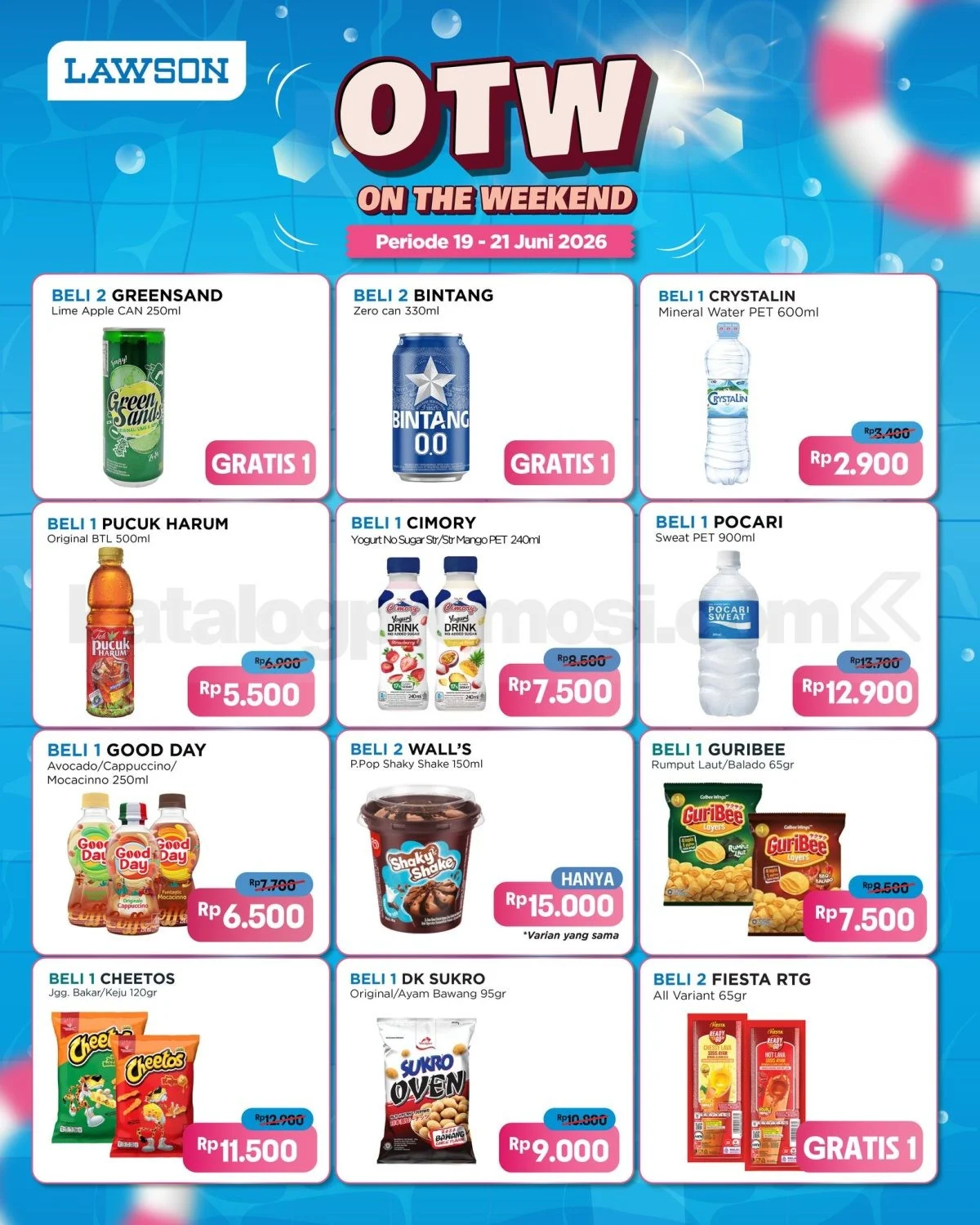 Promo Lawson OTW Akhir Pekan Juni 2026: Belanja Hemat, Jajan Seru!