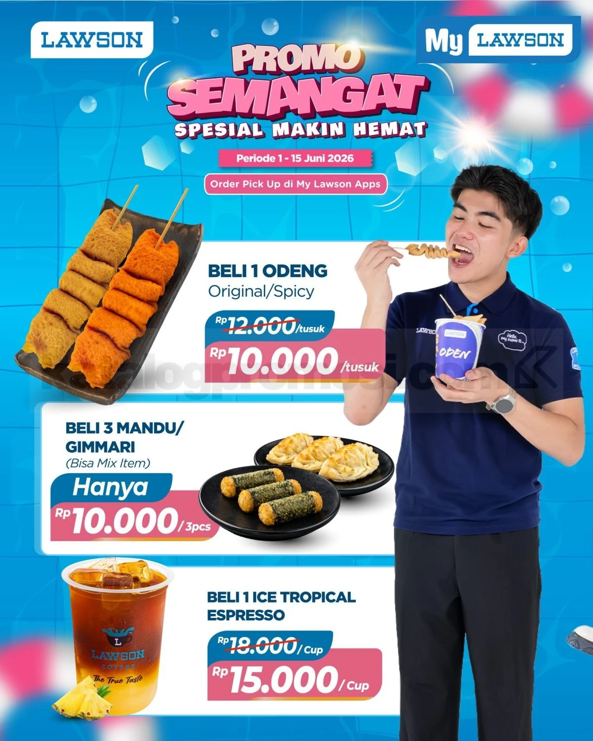 Promo Lawson SEMANGAT: Nikmati Diskon Seru Hingga 15 Juni 2026!