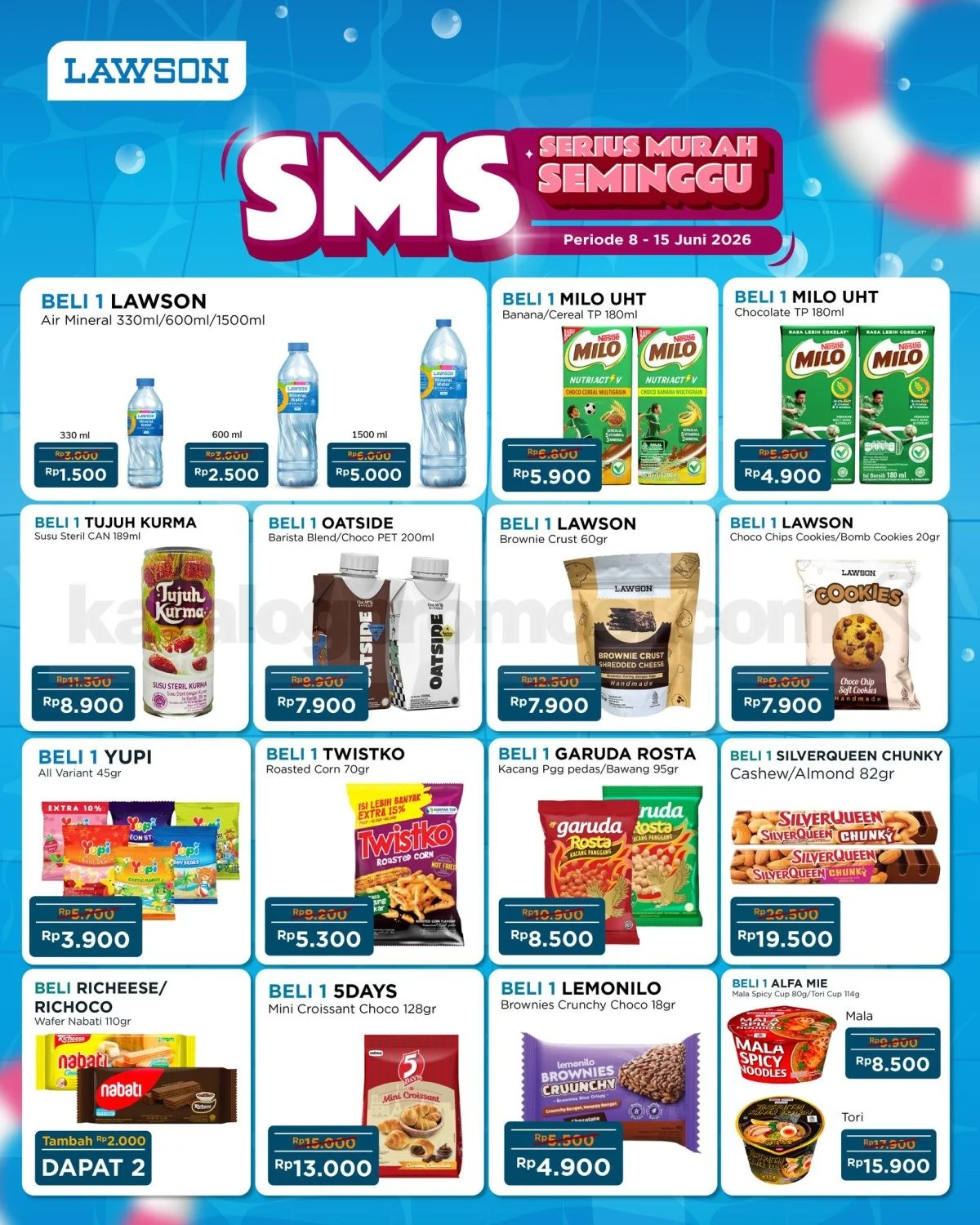 Promo Lawson: Serba Hemat, Belanja Puas 8-15 Juni 2026