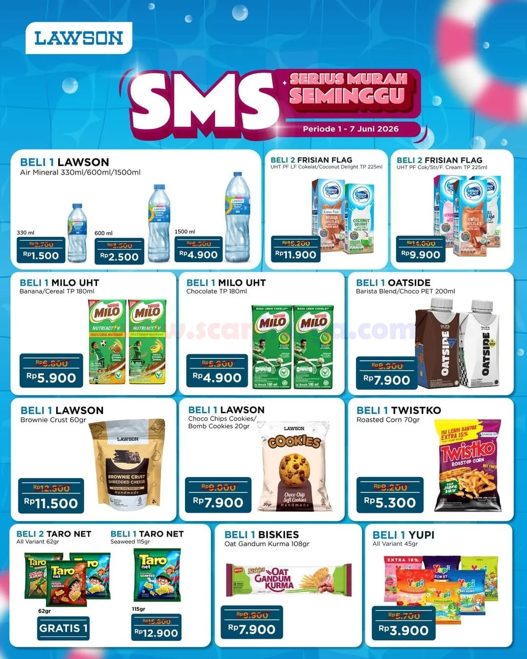 Promo Lawson SMS: Belanja Hemat Seminggu Penuh 1-7 Juni 2026