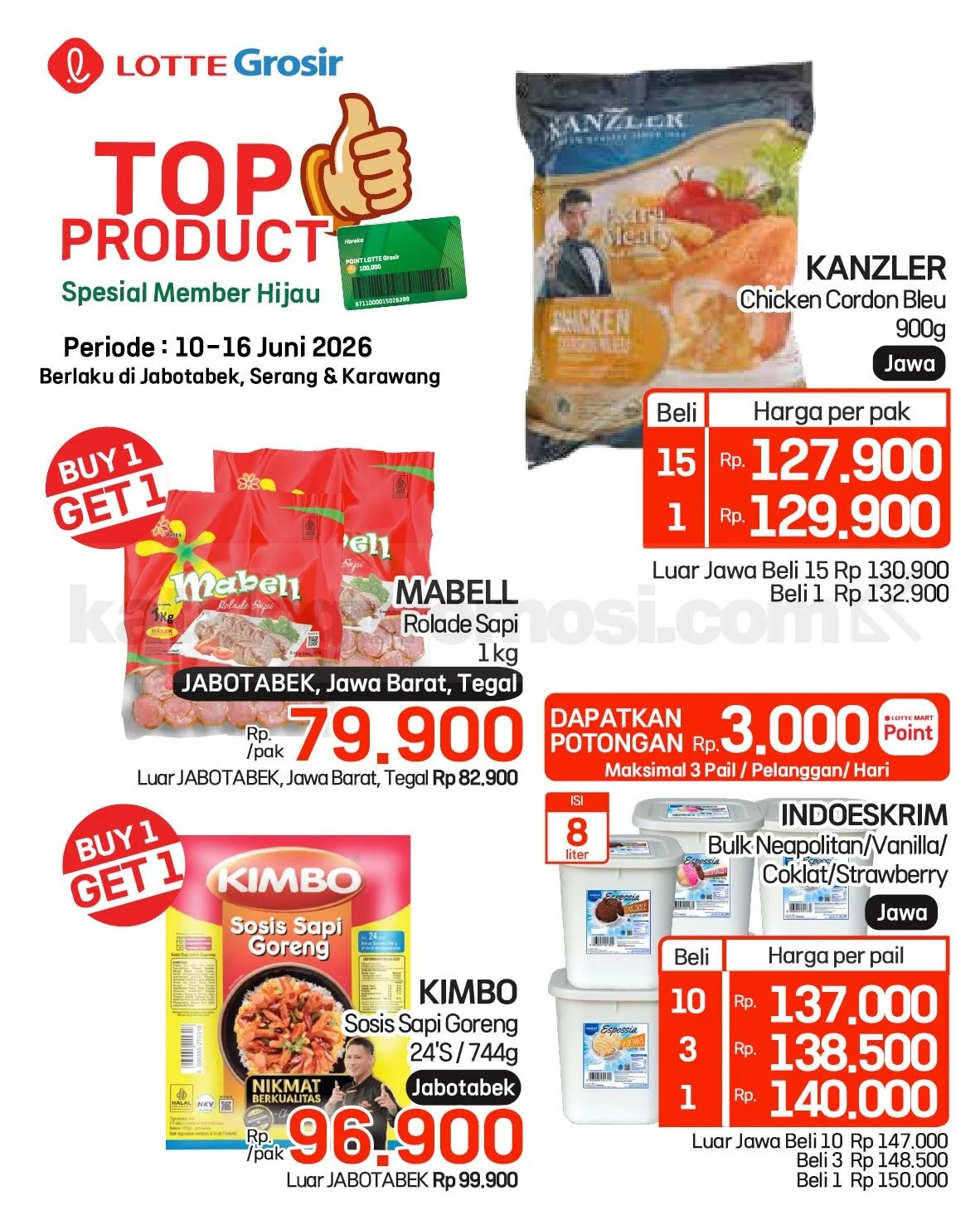 Promo Lotte Grosir: Diskon Heboh 10-16 Juni 2026!