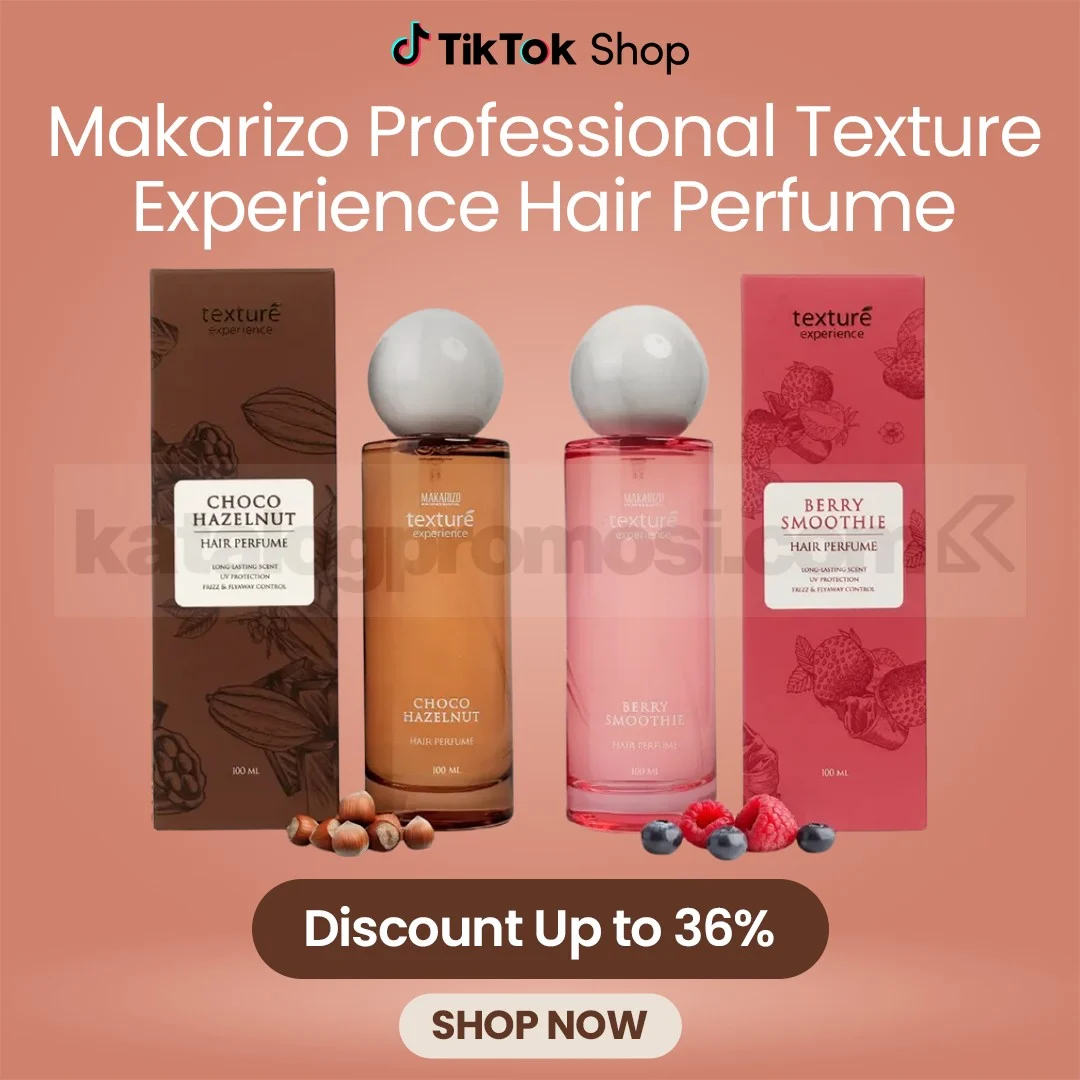 Promo Makarizo Hair Perfume Diskon 36% di TikTok Shop