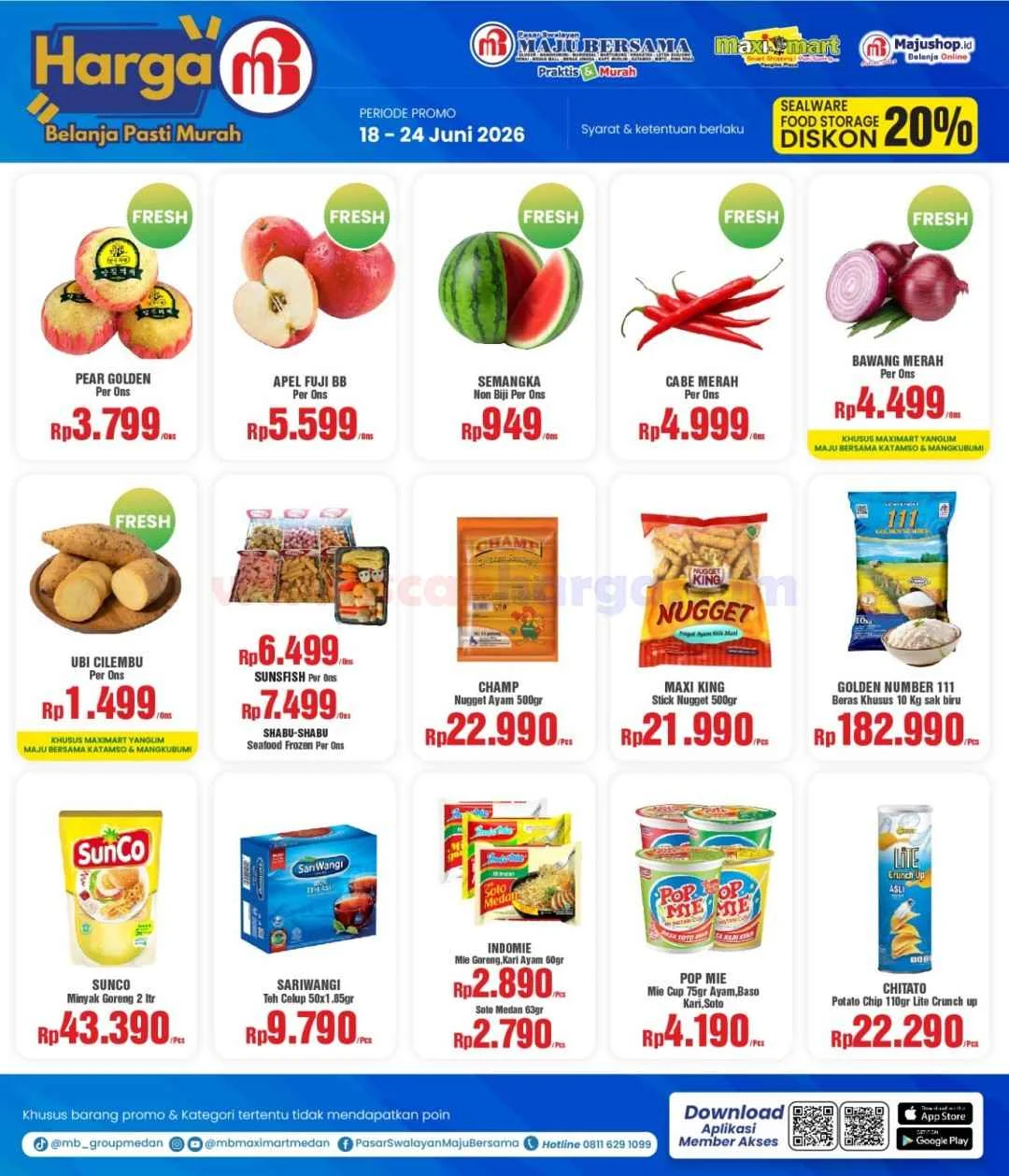 Promo Maximart 18-24 Juni 2026: Diskon Belanja Hemat Akhir Pekan