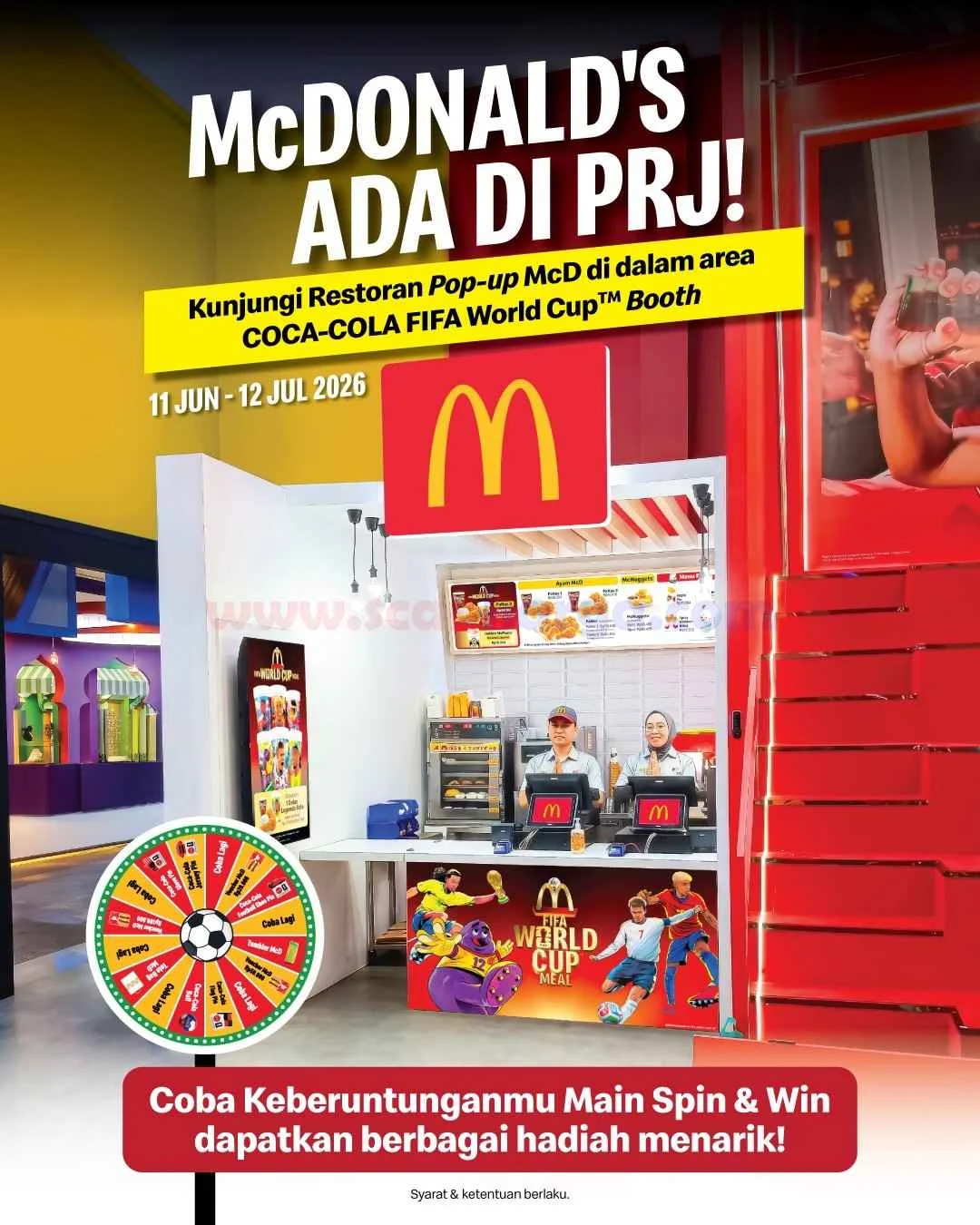Promo McD PRJ: Koleksi Gelas Legenda Bola FIFA World Cup 2026!