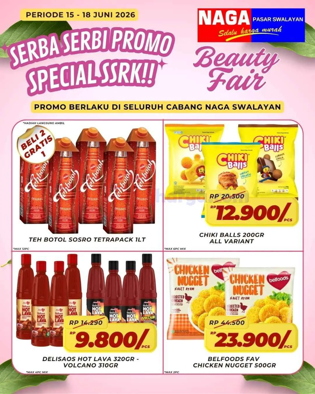 Promo Naga Swalayan Weekday: Diskon Menggiurkan 15-18 Juni 2026