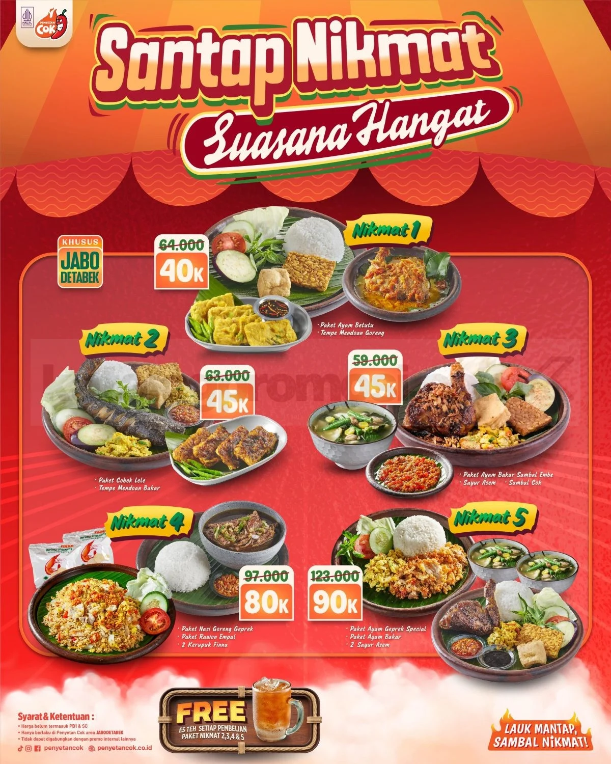 Promo Penyetan Cok: Paket Nikmat Hemat Juni 2026!