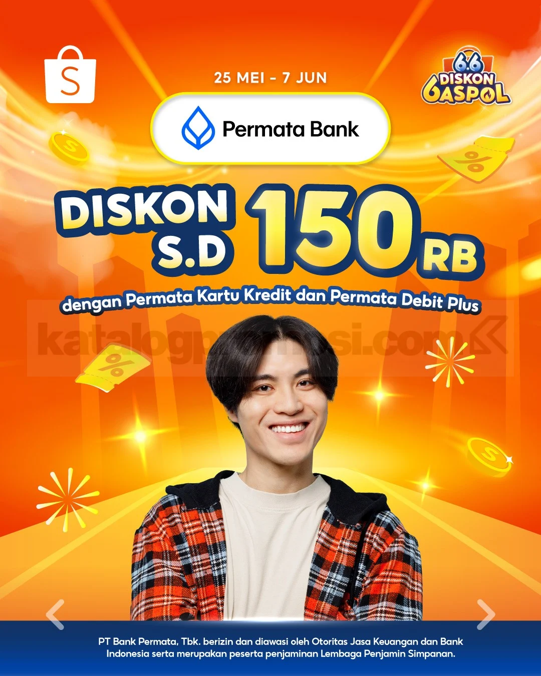 Promo Permata Bank di Shopee 6.6: Diskon Rp150 Ribu!
