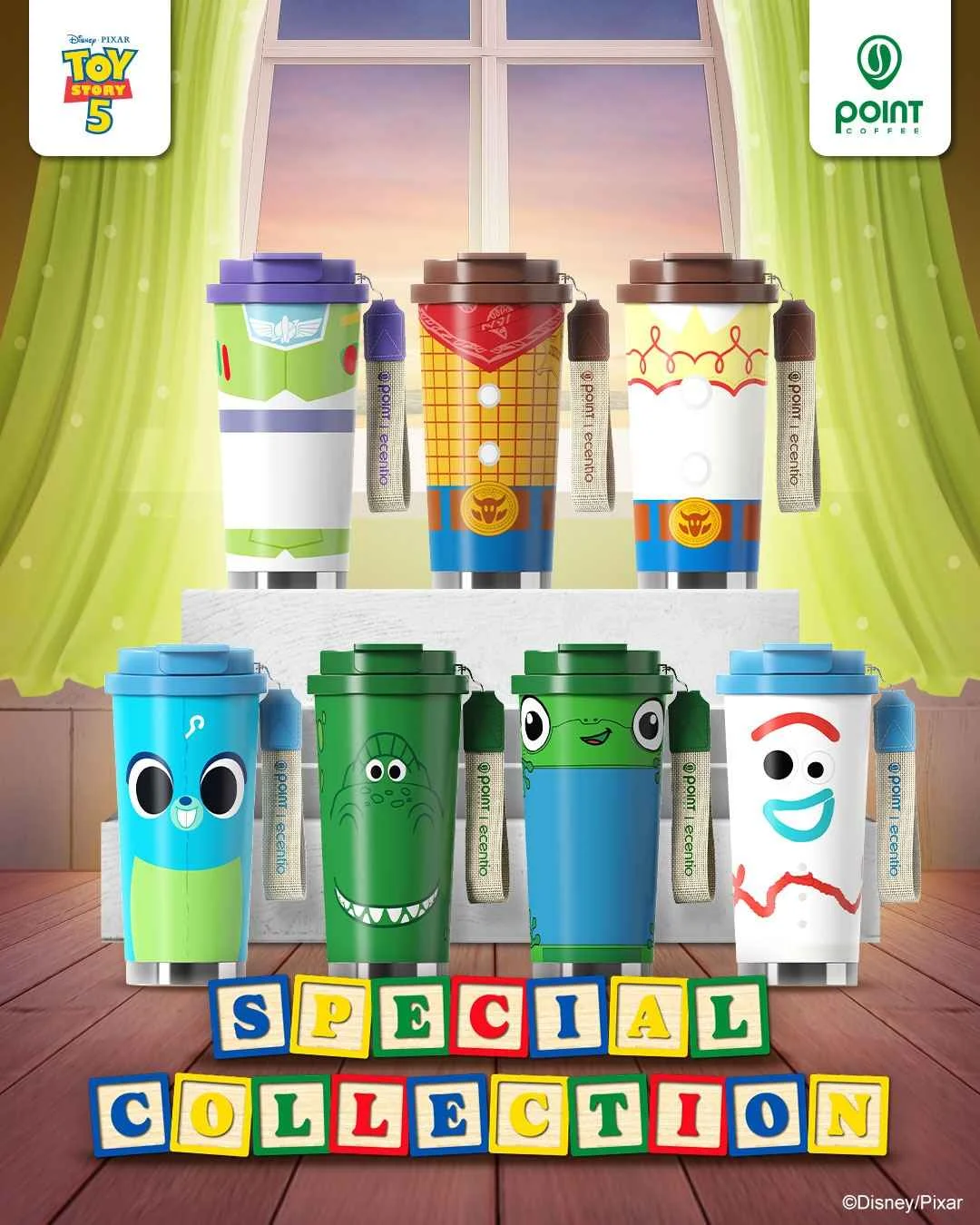 Promo Point Coffee: Tumbler Toy Story 5 Edisi Koleksi Rp 145 Ribu