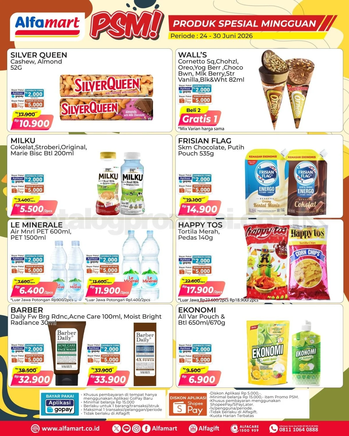 Promo PSM Alfamart: Belanja Hemat 24-30 Juni 2026!