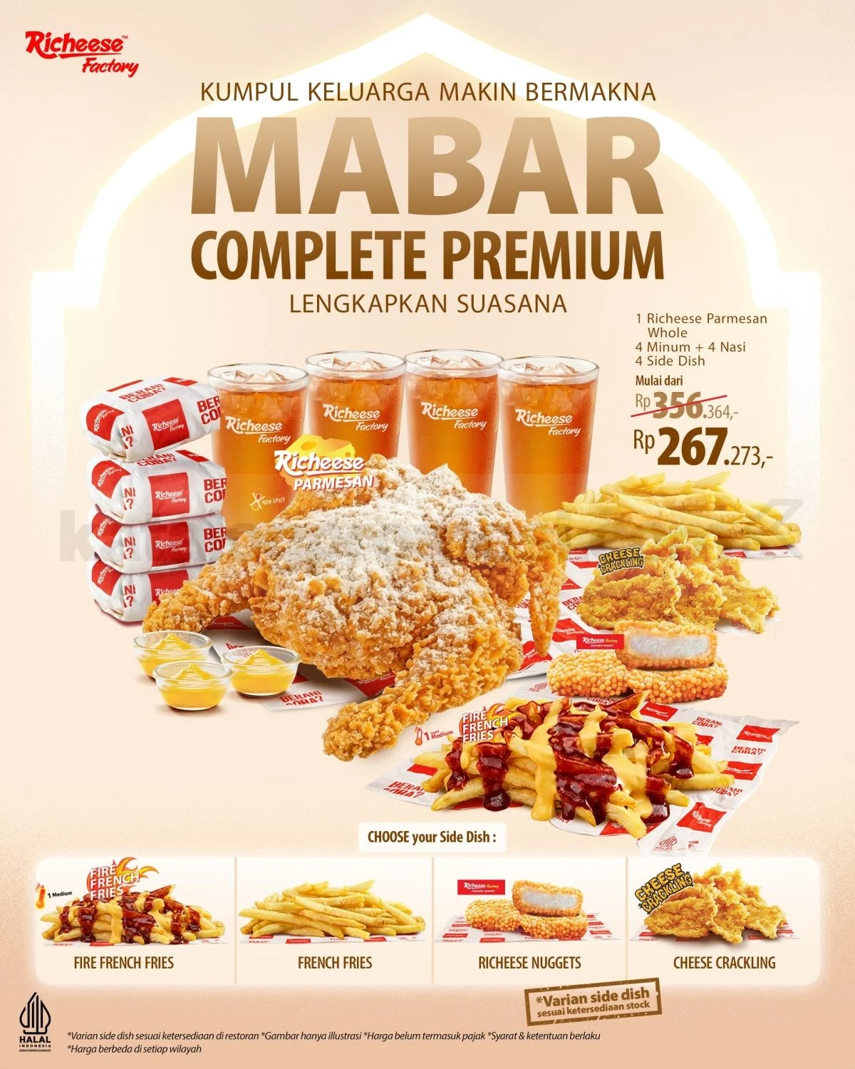 Promo Richeese MABAR Premium: Nikmati Paket Lengkap 15-16 Juni!