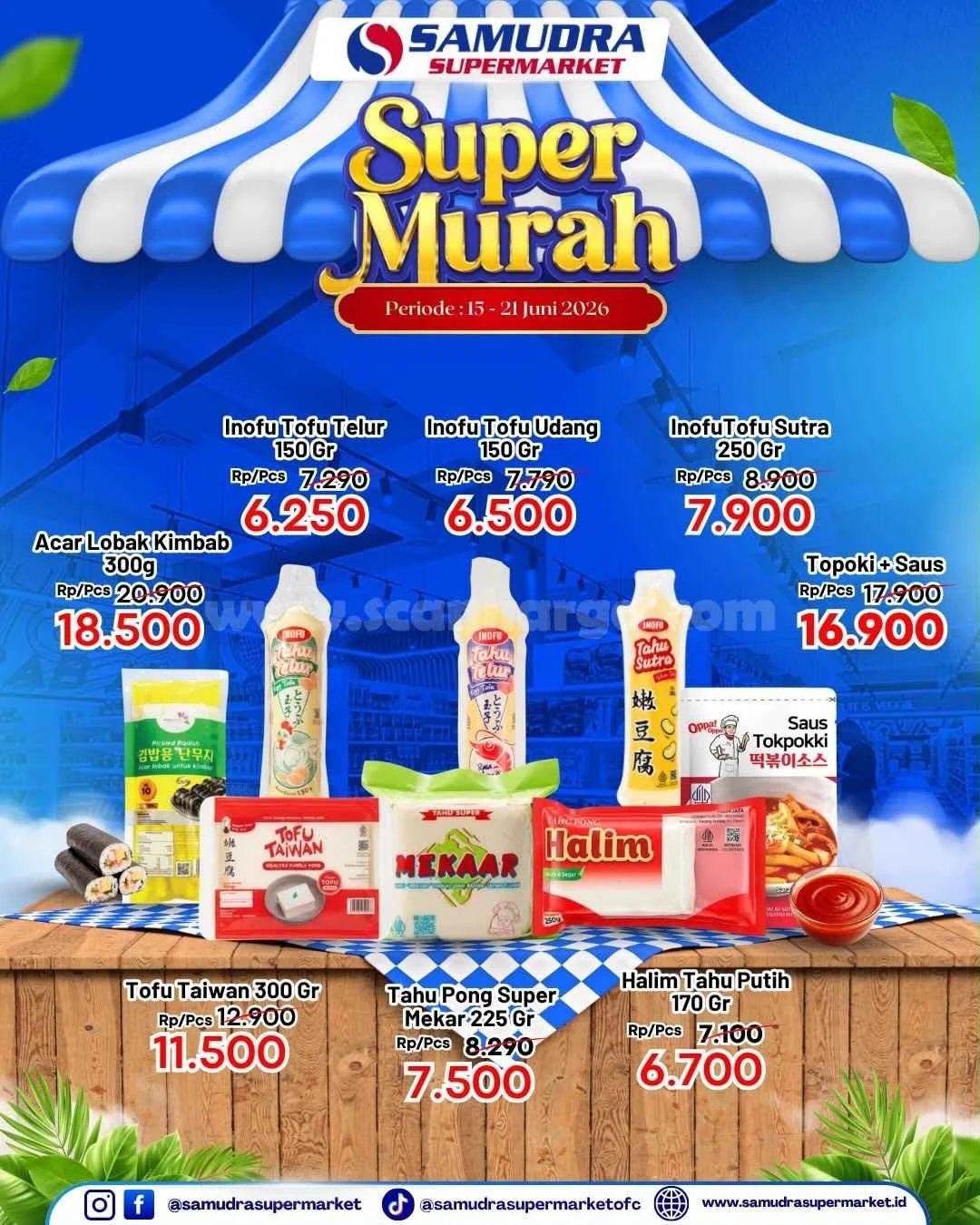 Promo Samudra Supermarket: Banjir Diskon 15-21 Juni 2026!