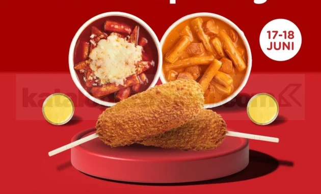 reddog bukit alaya grand opening gratis korean snack