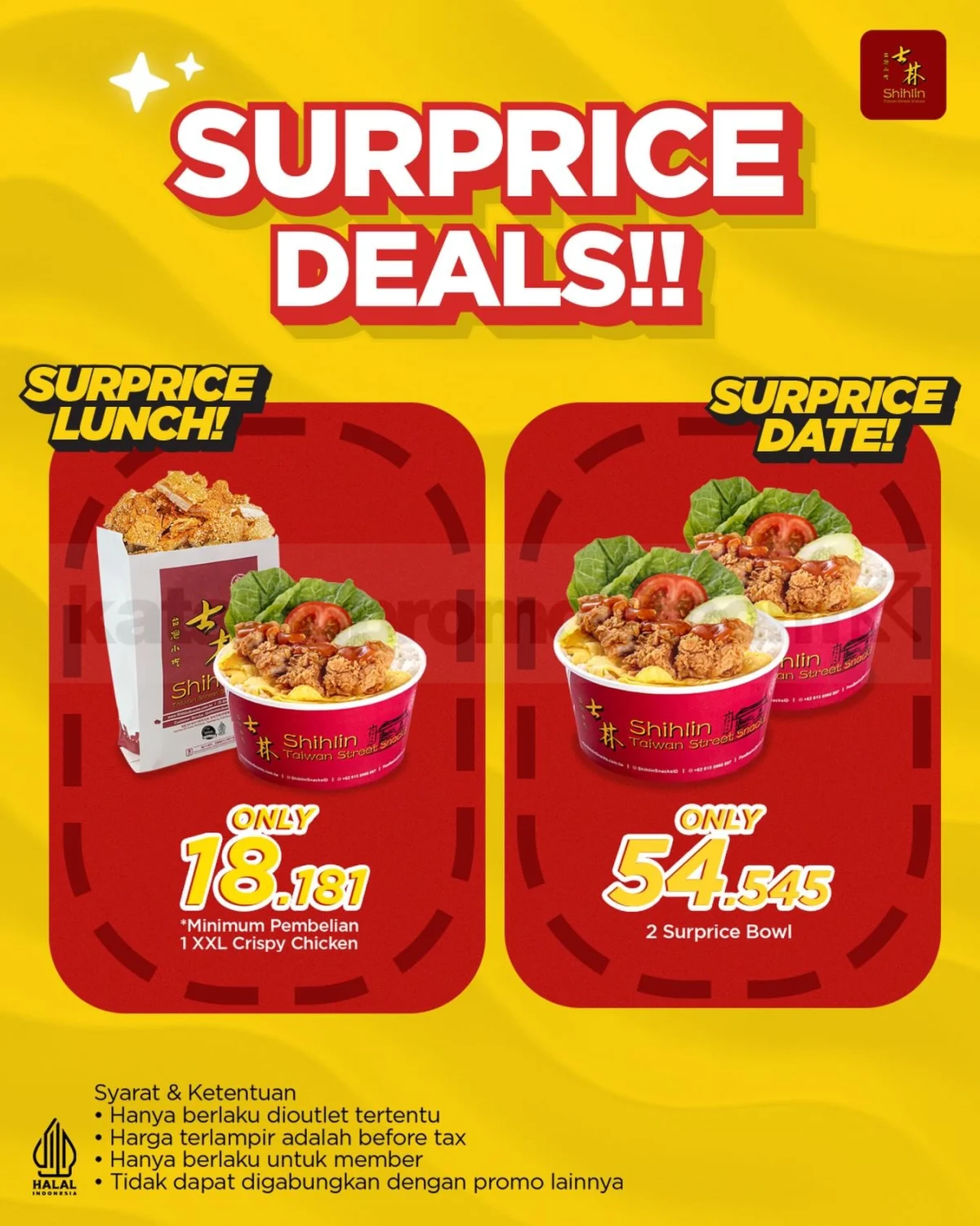 Shihlin: Promo Spesial Mulai Rp 18 Ribu, Nikmati Cita Rasa Otentik!