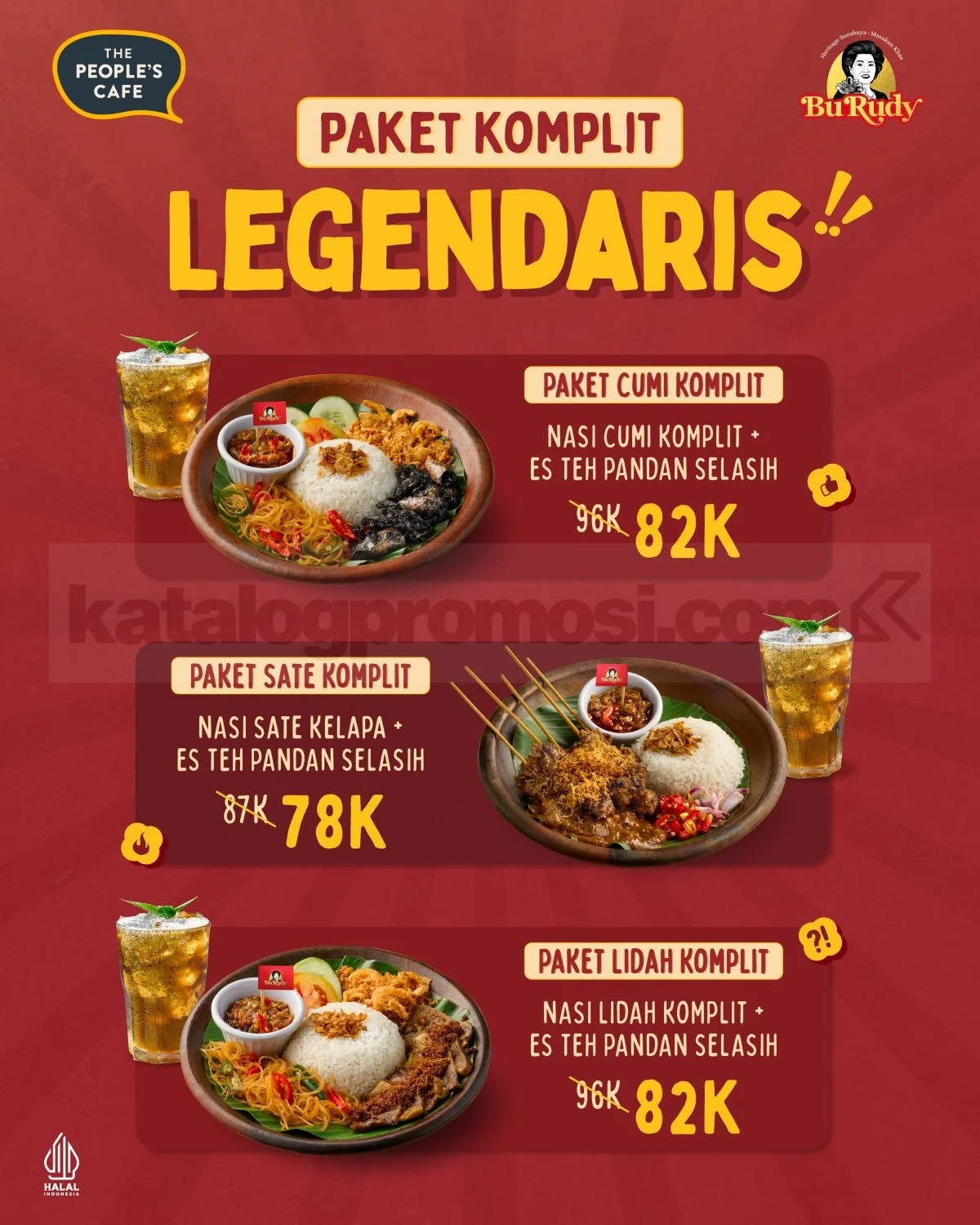 The People's Cafe & Bu Rudy: Kolaborasi Legendaris Surabaya!