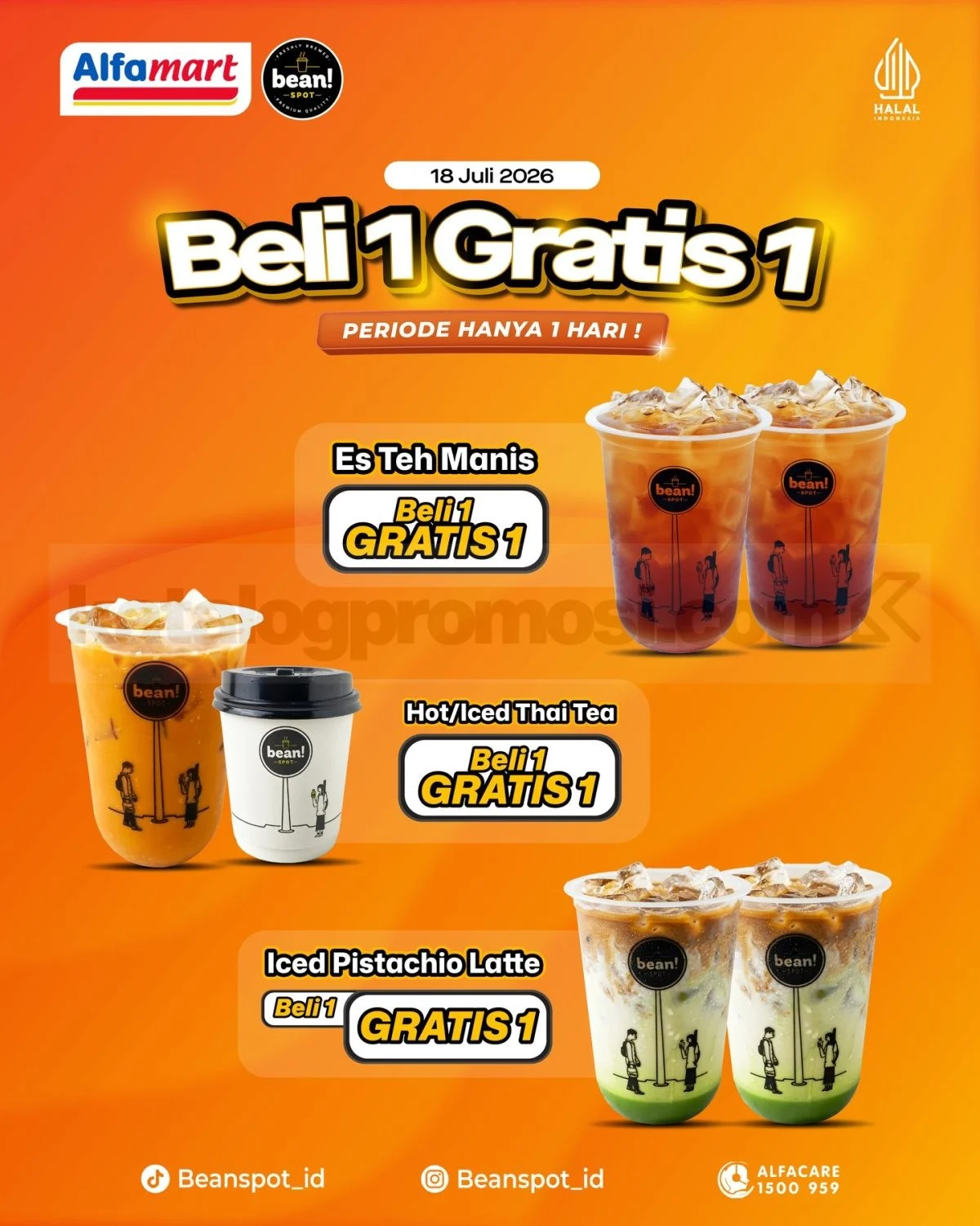 Alfamart: Promo Minuman Beli 1 Gratis 1, 18 Juli 2026!