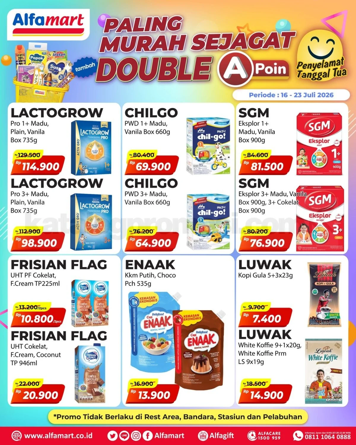 Alfamart: Promo Paling Murah Sejagat 16-23 Juli 2026