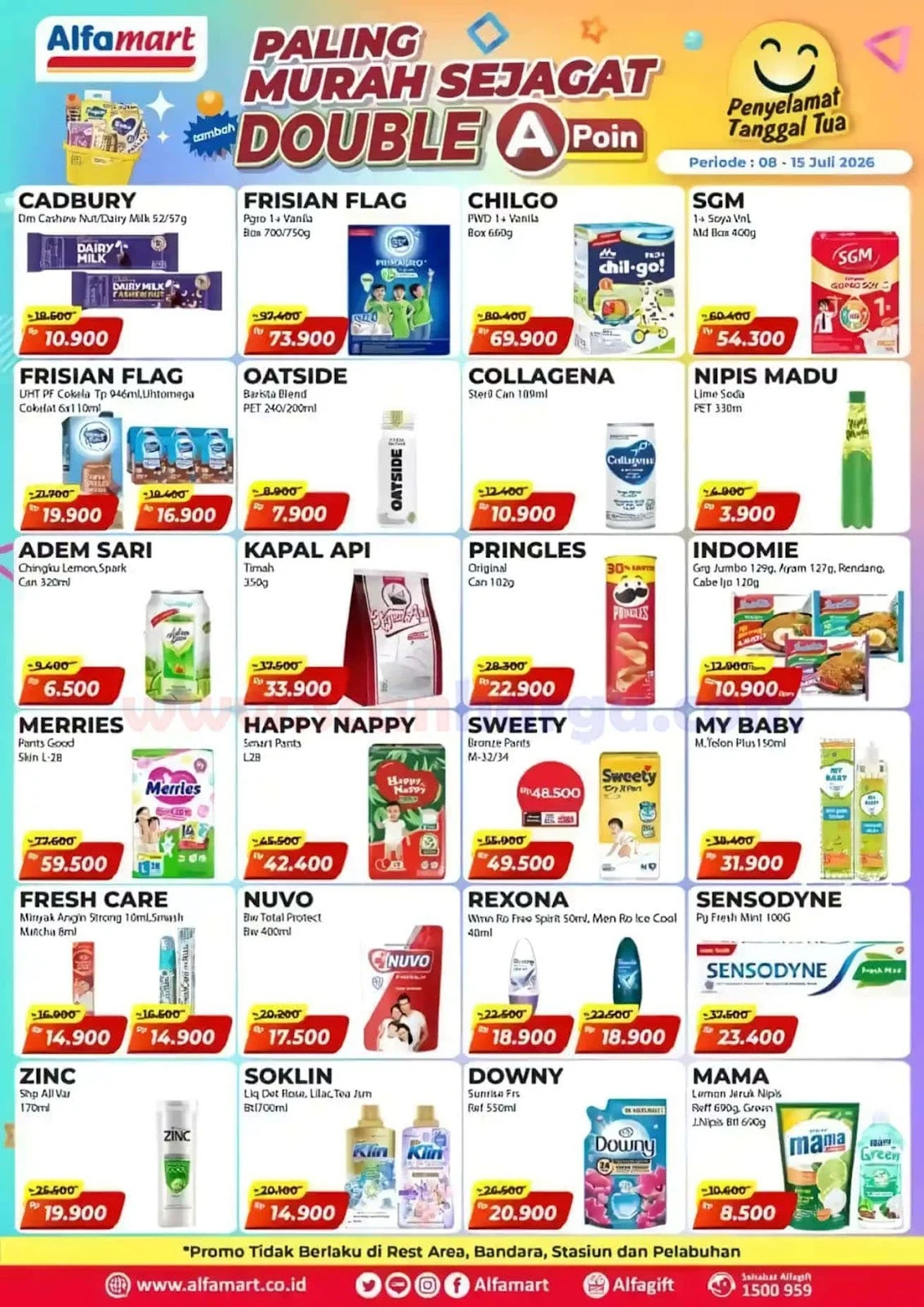 Alfamart Tawarkan Promo Murah Meriah 8-15 Juli 2026