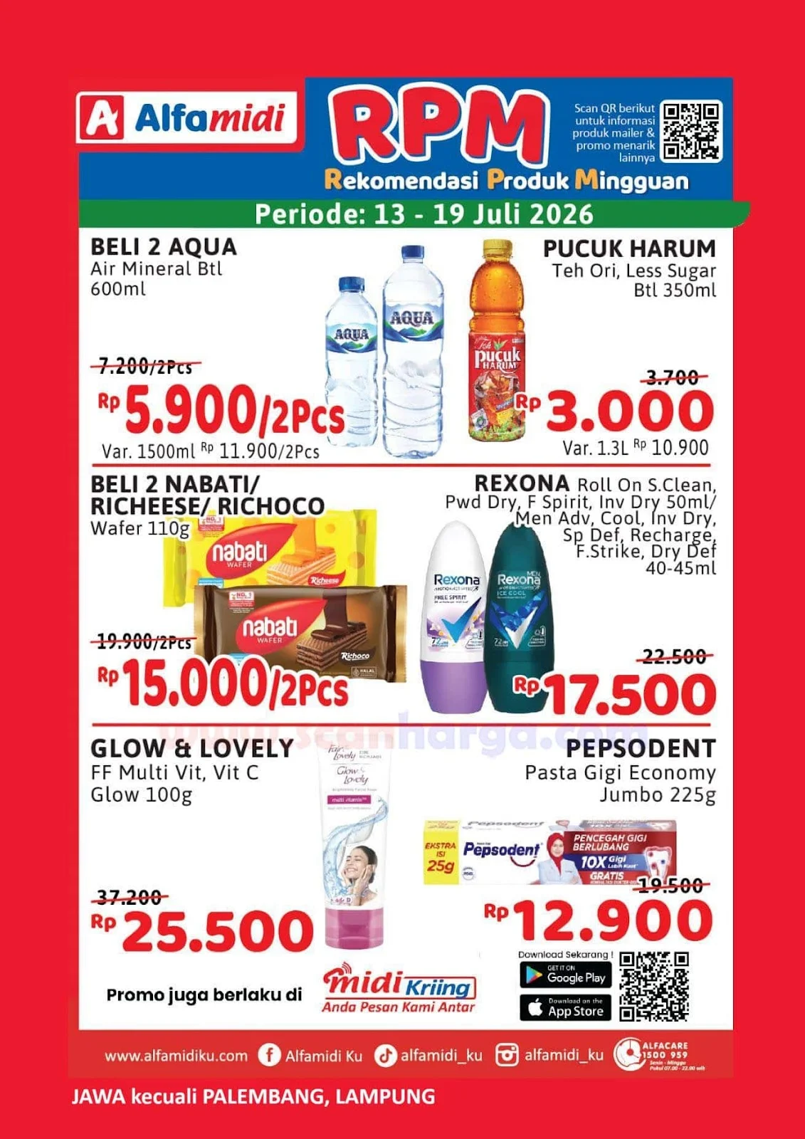 Alfamidi Tawarkan Promo RPM Mingguan 13-19 Juli 2026