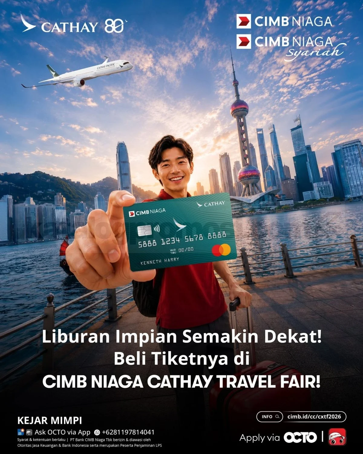 CIMB Niaga & Cathay: Travel Fair 2026 Hadir Penuh Promo Menarik