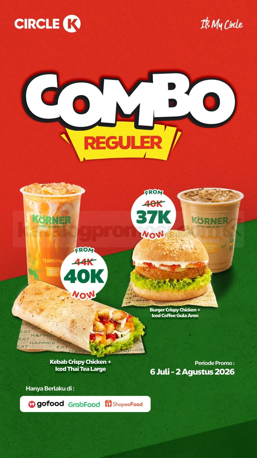 Circle K Tawarkan Paket Hemat Combo Reguler Mulai 37 Ribu!