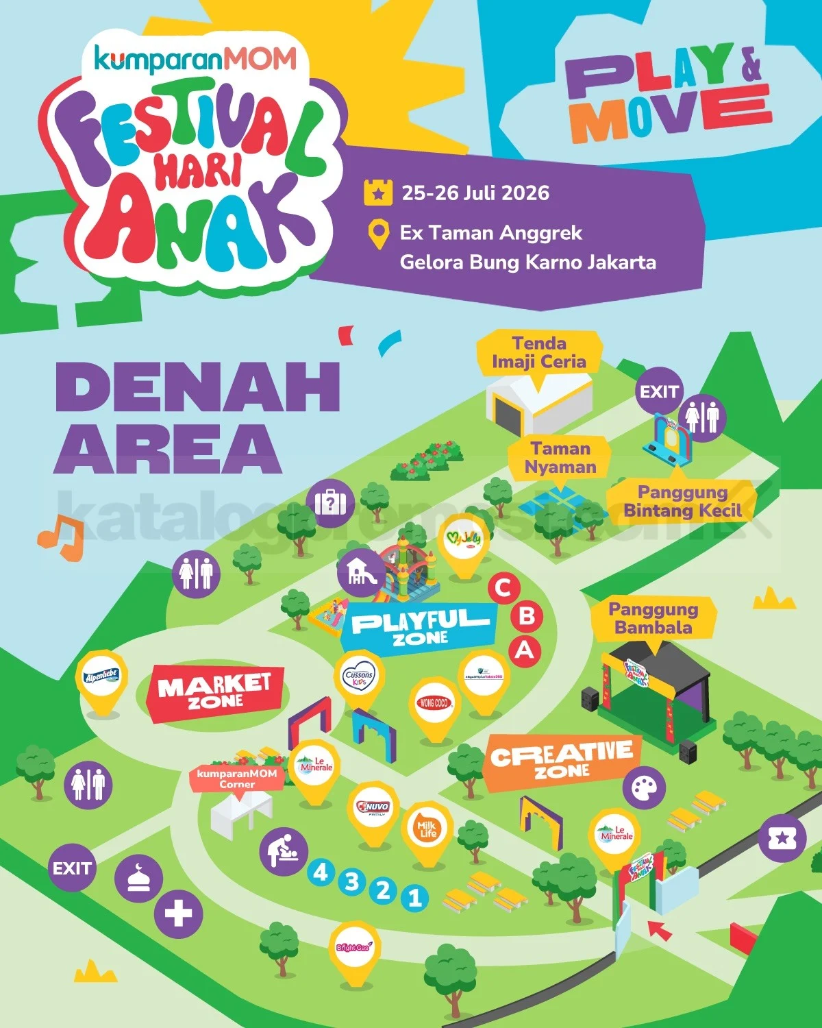 Festival Hari Anak 2026 Hadir di GBK, Ciptakan Momen Seru Keluarga