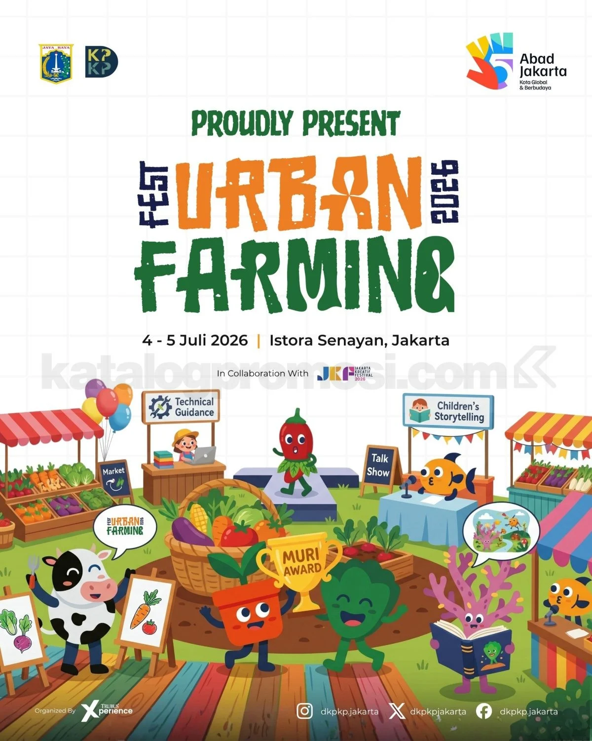 Festival Urban Farming 2026: Belajar Hijau di Tengah Kota, Gratis!