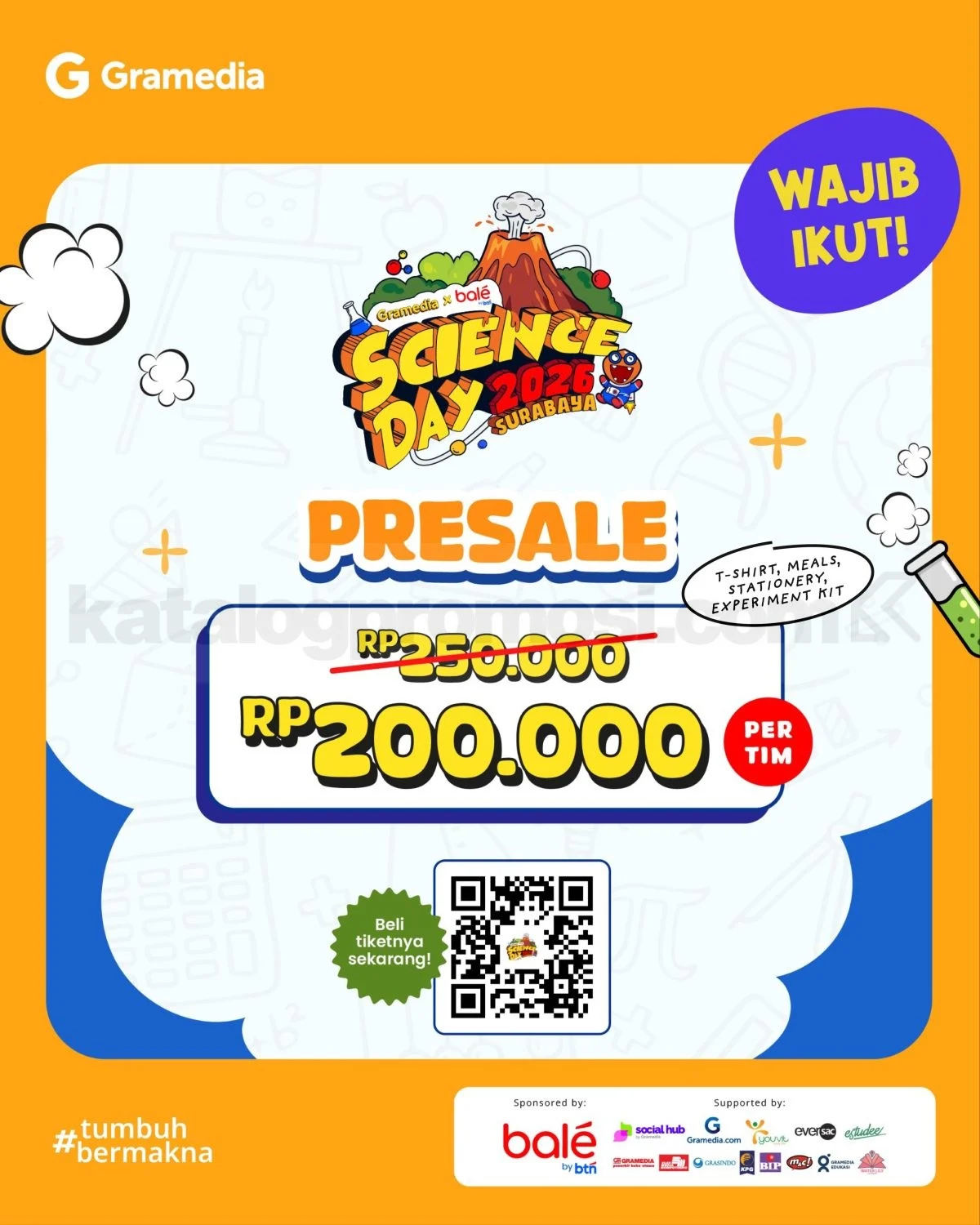 Gramedia Science Day Surabaya: Eksplorasi Sains Seru untuk Anak