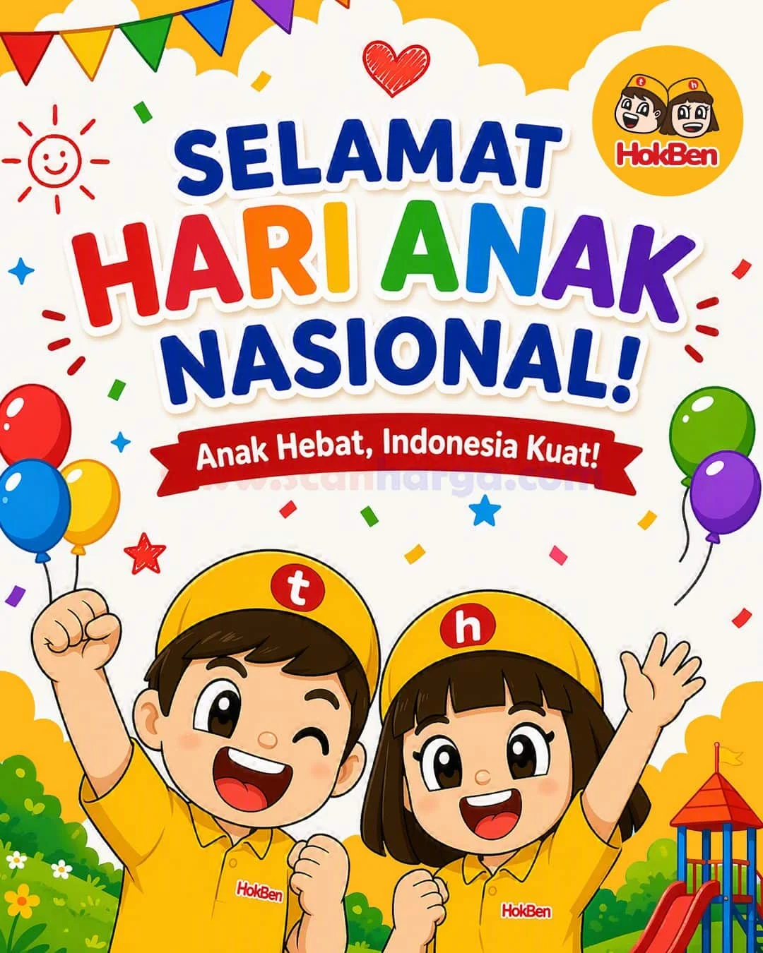 HokBen Rayakan Hari Anak Nasional dengan Promo Spesial Rp 43.000