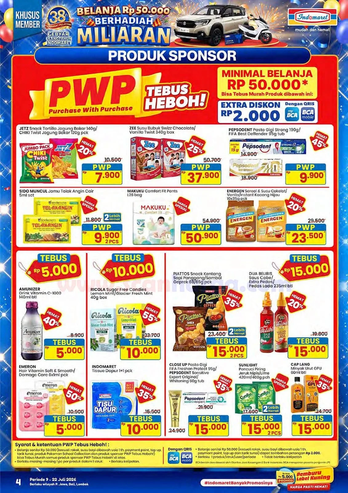 Indomaret Promo Super Hemat: 16-22 Juli 2026!