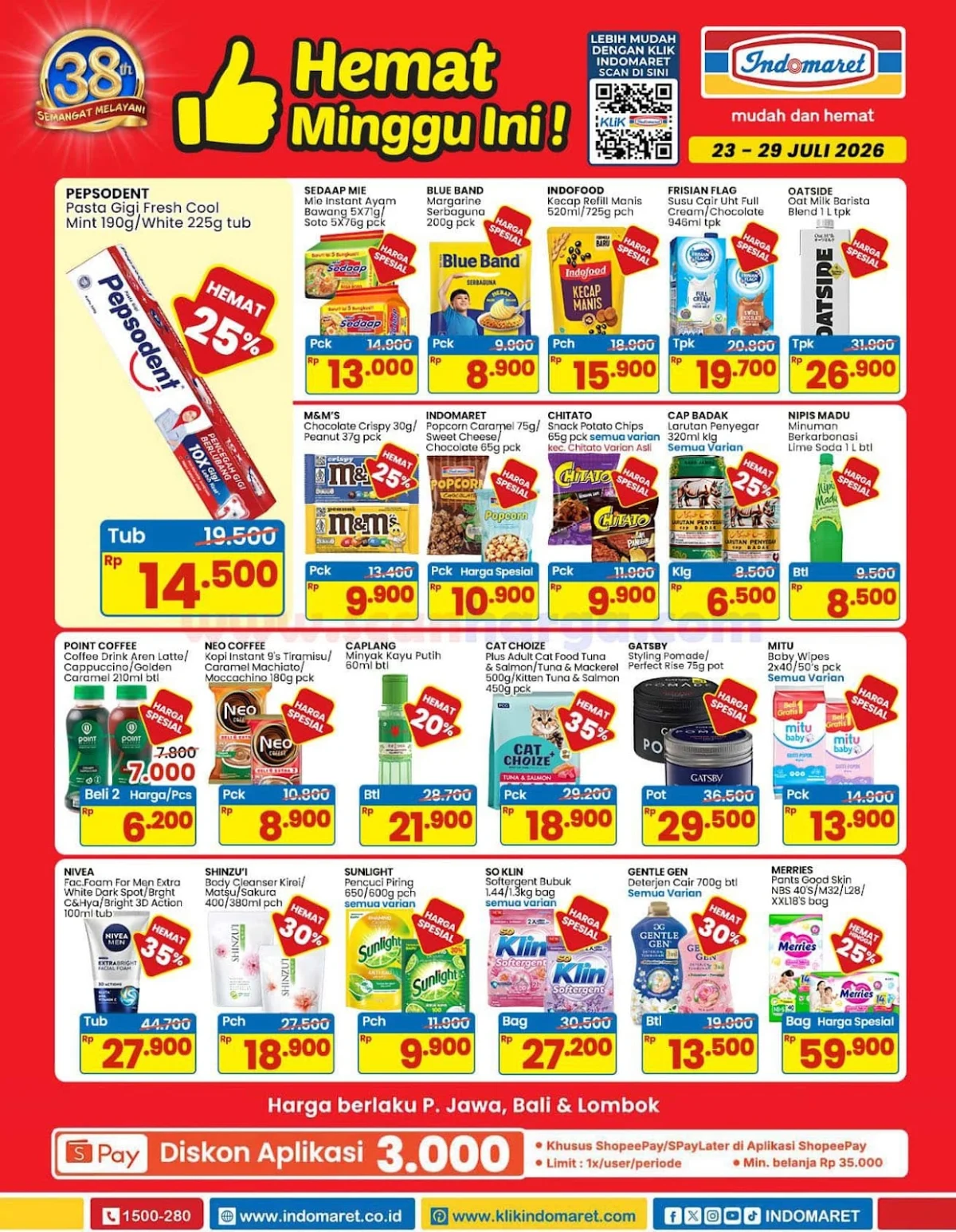 Indomaret Tawarkan Promo JSM Gila-gilaan 24-29 Juli 2026