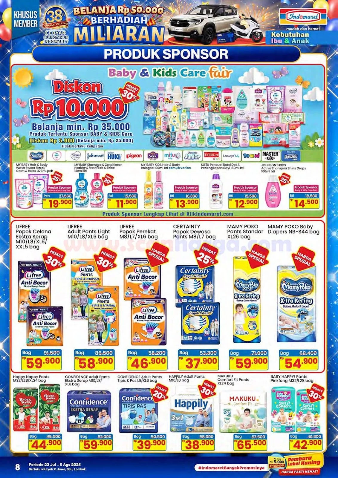 Katalog Indomaret: Promo Super Hemat 30 Juli - 5 Agustus 2026