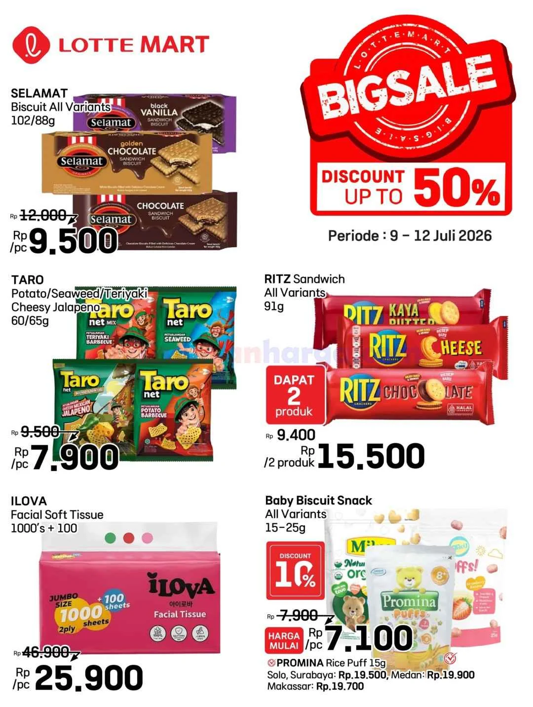 Lottemart Gelar Promo Akhir Pekan 9-12 Juli 2026