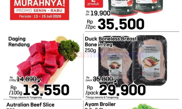 lottemart serbu promo weekday hemat 13 15 juli 2026