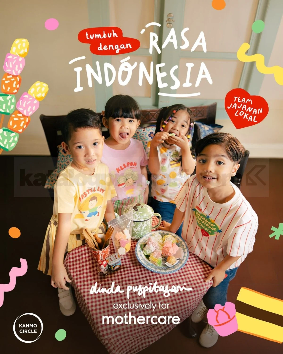 Mothercare & Dinda Puspitasari: Koleksi Kuliner Nusantara untuk Si Kecil