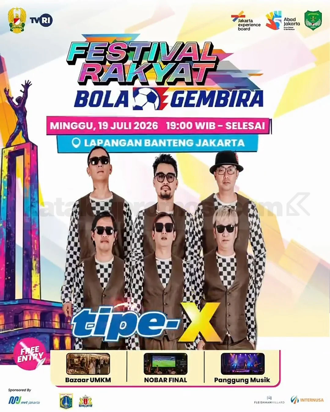 Nobar Final Piala Dunia 2026: Pesta Bola, Musik, dan Kuliner di Lapangan Banteng