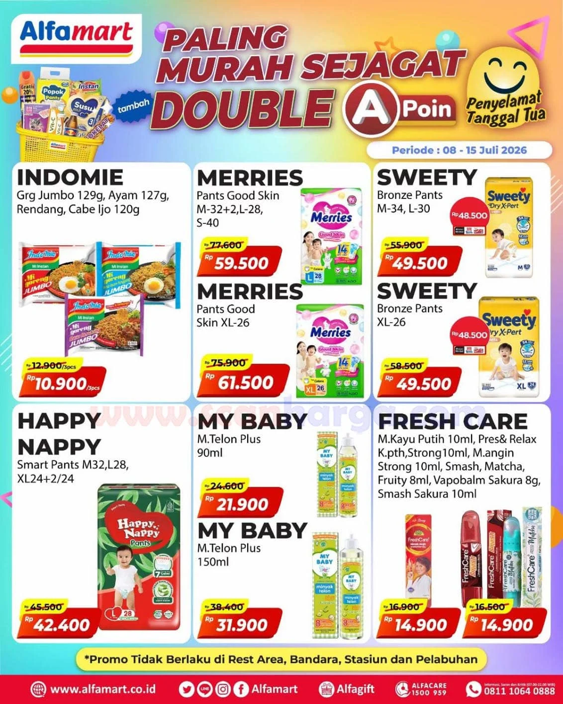 Promo Alfamart: Diskon Heboh 8-15 Juli 2026