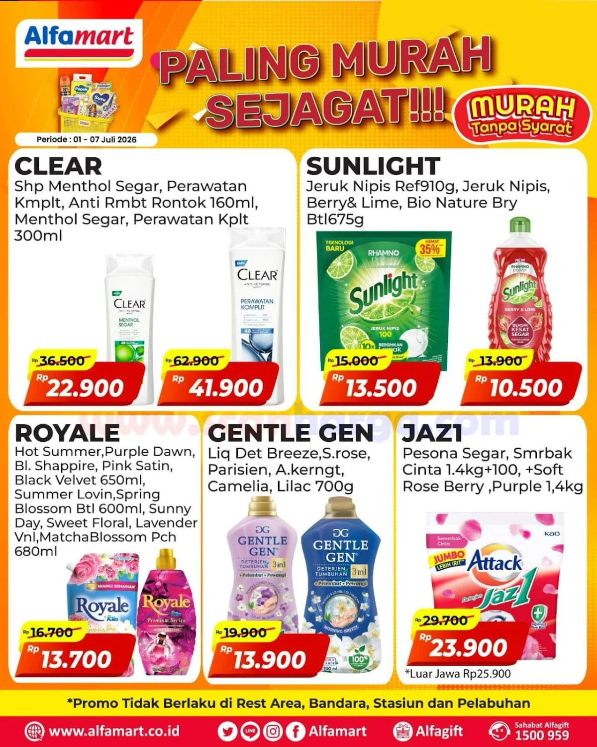 Promo Alfamart Paling Murah Sejagat: Banjir Diskon 1-7 Juli 2026