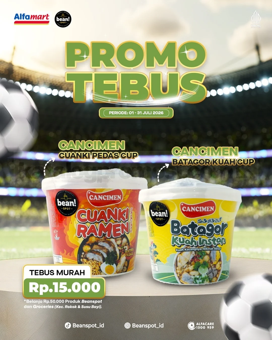 Promo Alfamart: Tebus Murah Cancimen Hanya Rp15.000!