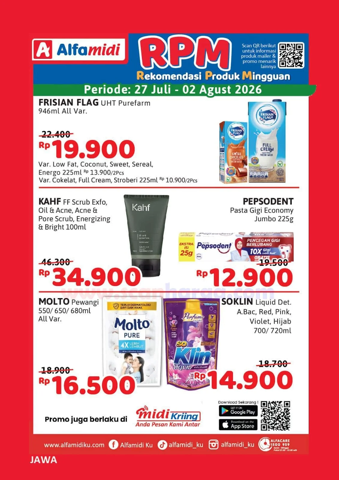 Promo Alfamidi RPM: Banjir Diskon Produk Pilihan 27 Juli - 2 Agustus 2026