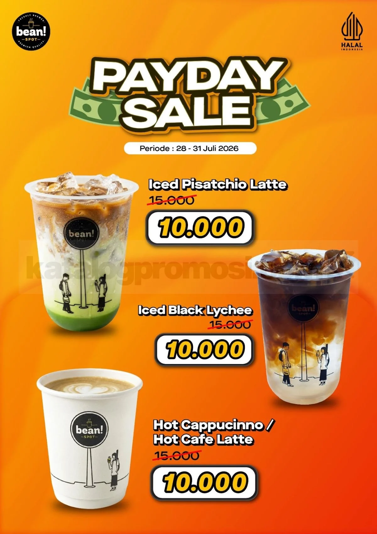 Promo BEANSPOT: Minuman Spesial Rp 10.000 di Akhir Juli 2026