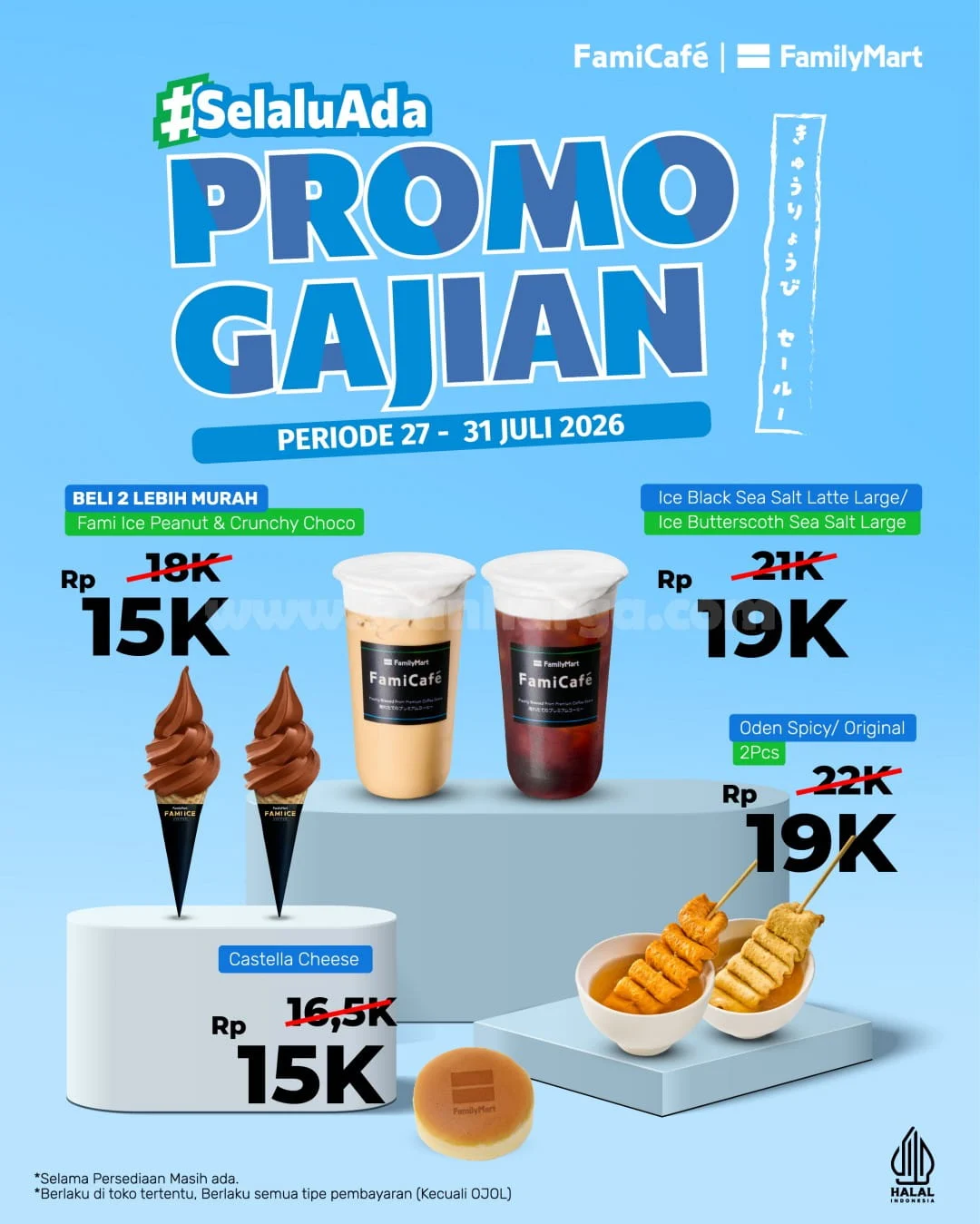 Promo FamilyMart Gajian: Menu Favorit Hemat Mulai Rp 15.000