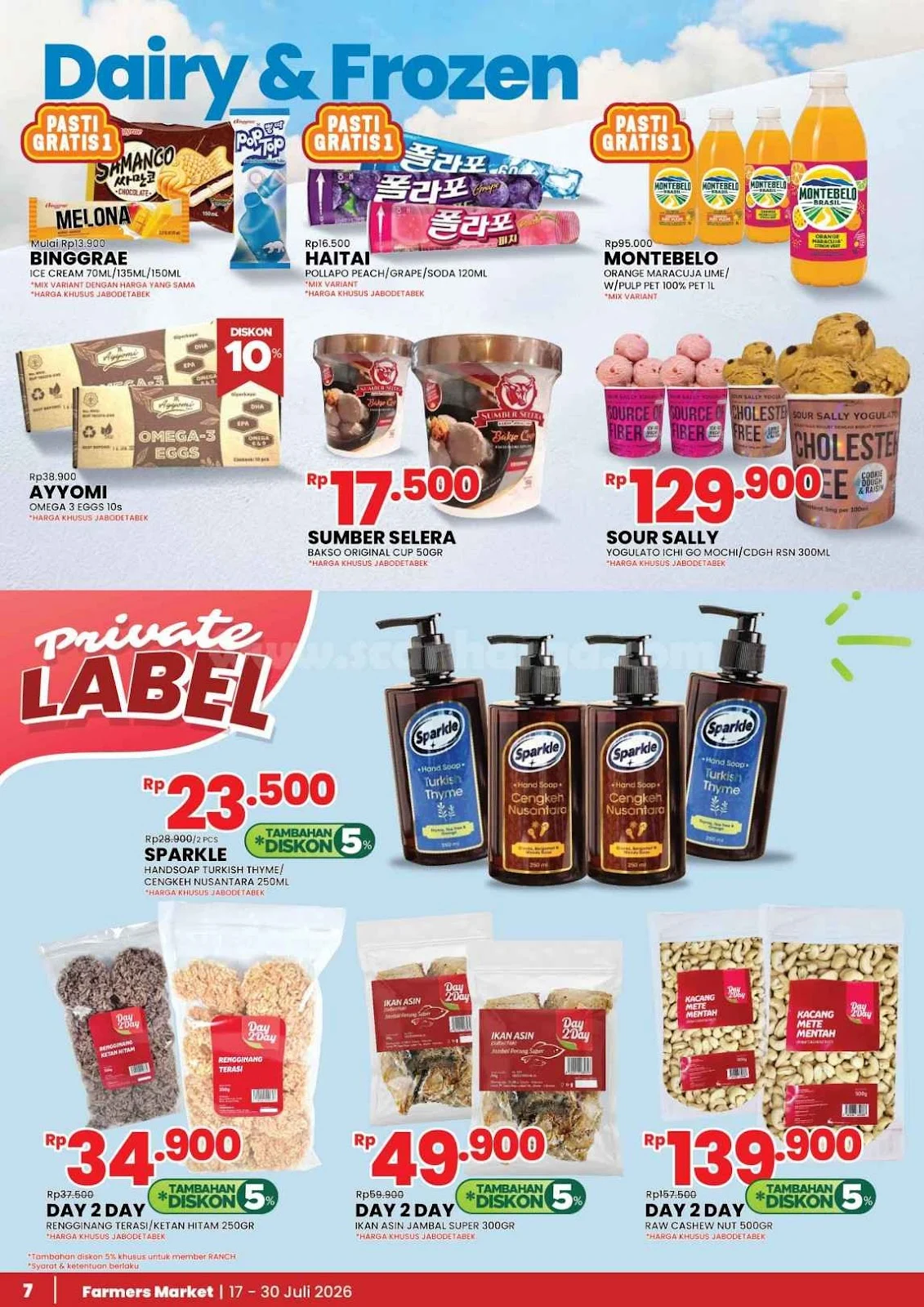 Promo Farmers Market: Banjir Diskon 17-30 Juli 2026