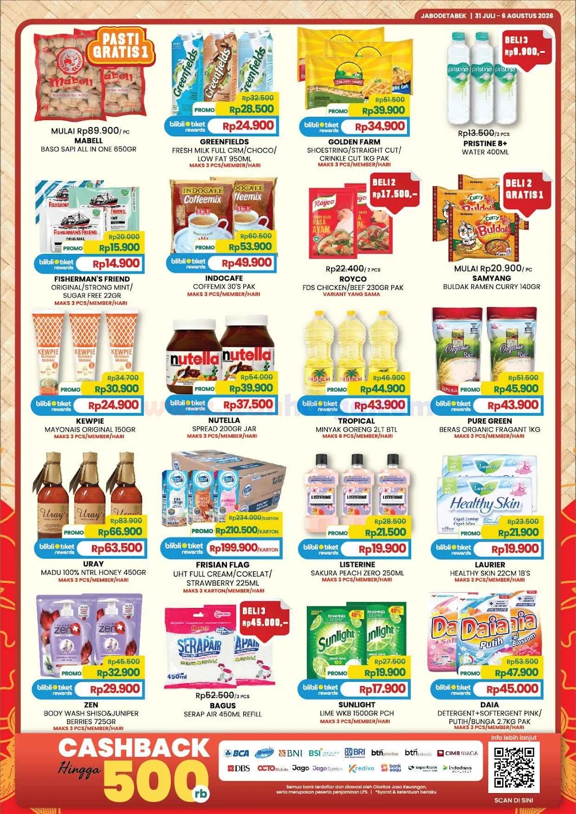 Promo Farmers Market Weekend: Hemat di Akhir Juli & Awal Agustus 2026