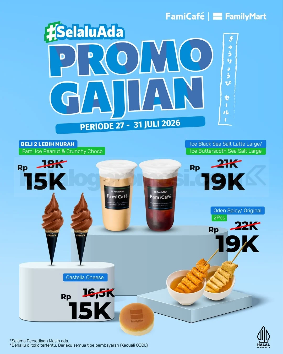 Promo Gajian FamilyMart: Menu Favorit Hemat Mulai Rp15.000!