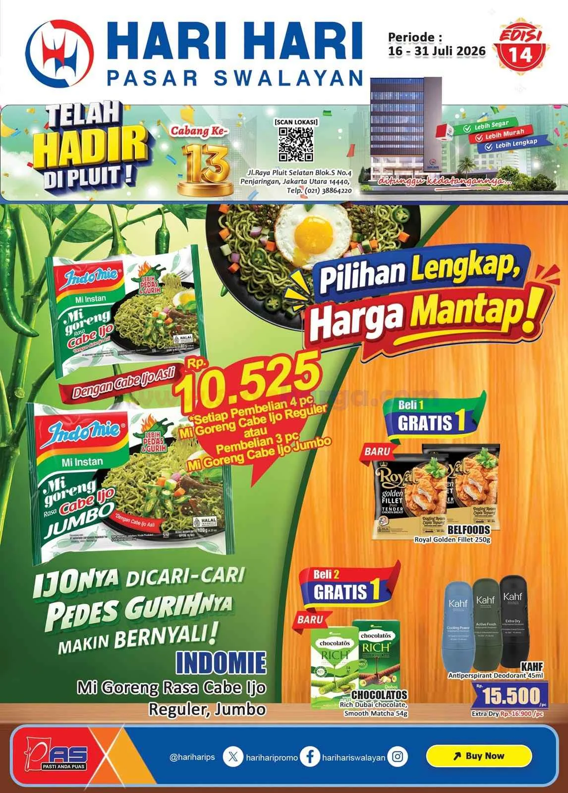 Promo Hari Hari Swalayan: Katalog Hemat 16-31 Juli 2026