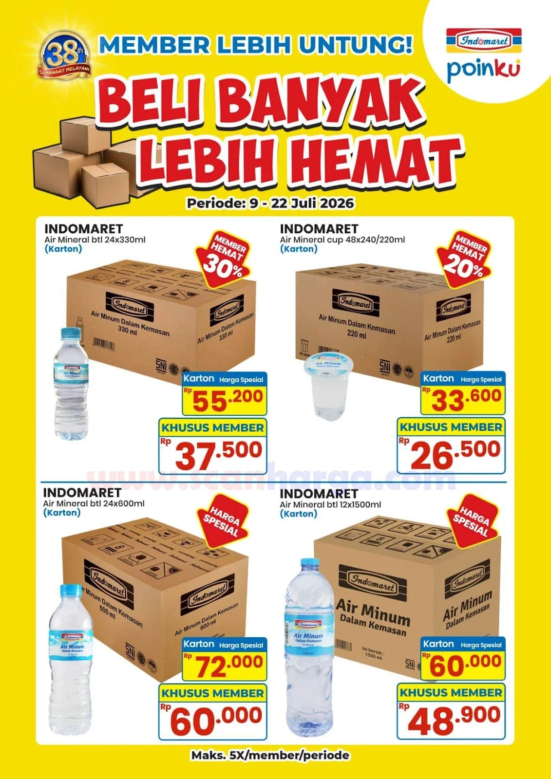 Promo Indomaret: Hemat Besar 9-22 Juli 2026